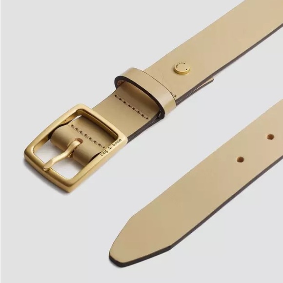 Rag & Bone Boyfriend Belt-Dune Size S - Picture 12 of 13